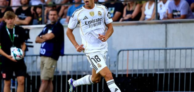 شاهد: هدف ألفارو كاريراس الصاروخي يختتم رباعية ريال مدريد أمام فالنسيا في الليجا