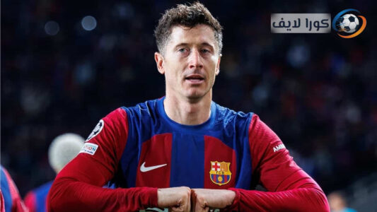 روبرت ليفاندوفسكي يهدر ركلة جزاء لبرشلونة ضد أتلتيكو مدريد في كامب نو الجديد